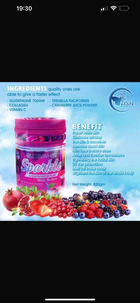 GLUTA WHITE SPARKLE