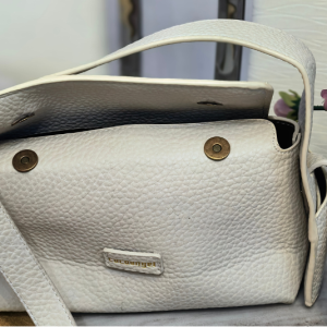 coco Angel White Leather Bag