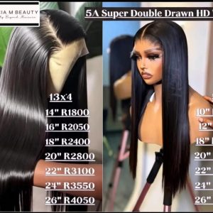 5A Super Double Drawn HD Wigs