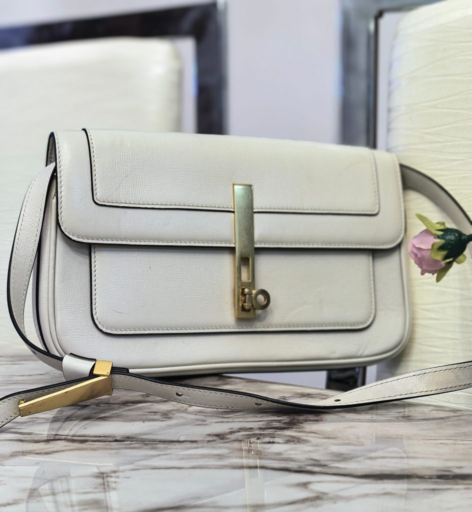White Leather bag